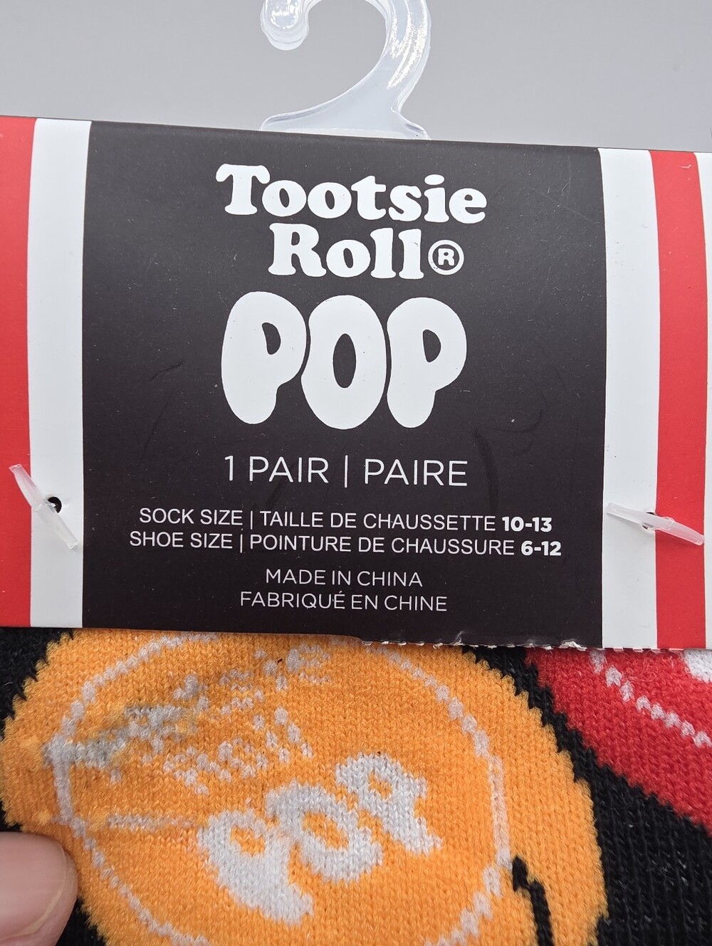 Tootsie Roll Pop Socks Adult - Picture 3 of 3